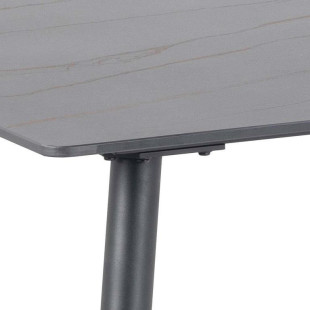 Stół prostokątny Actona Wicklow 140x80 czarny - Elegancki design
