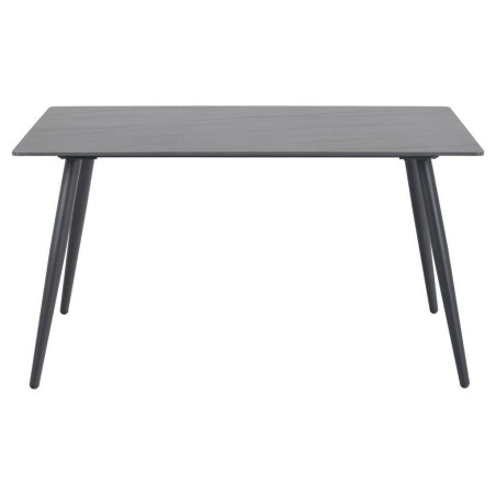 Stół prostokątny Actona Wicklow 140x80 czarny - Elegancki design