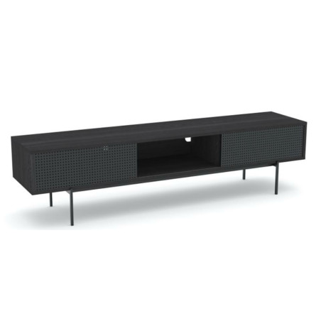 Szafka TV Actona Angus II 180x44,5 czarna - Elegancki design