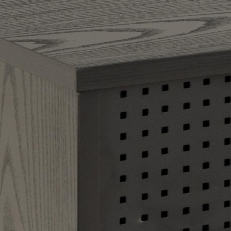 Szafka TV Actona Angus II 180x44,5 czarna - Elegancki design