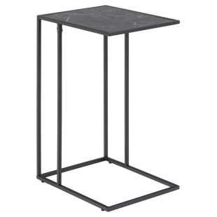 Stolik boczny Infinity Actona | Czarny, 43x35cm - Kup Teraz!