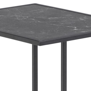 Stolik boczny Infinity Actona | Czarny, 43x35cm - Kup Teraz!