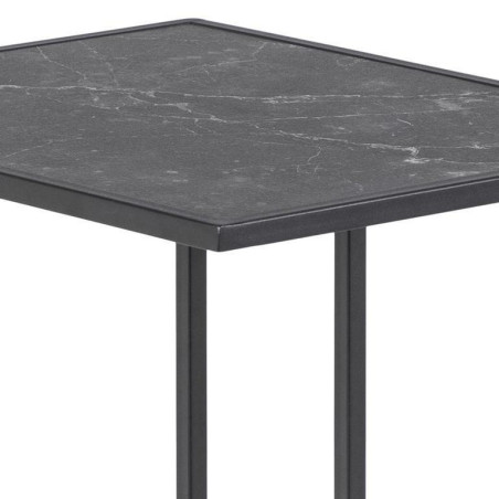 Stolik boczny Infinity Actona | Czarny, 43x35cm - Kup Teraz!