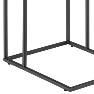 Stolik boczny Infinity Actona | Czarny, 43x35cm - Kup Teraz!