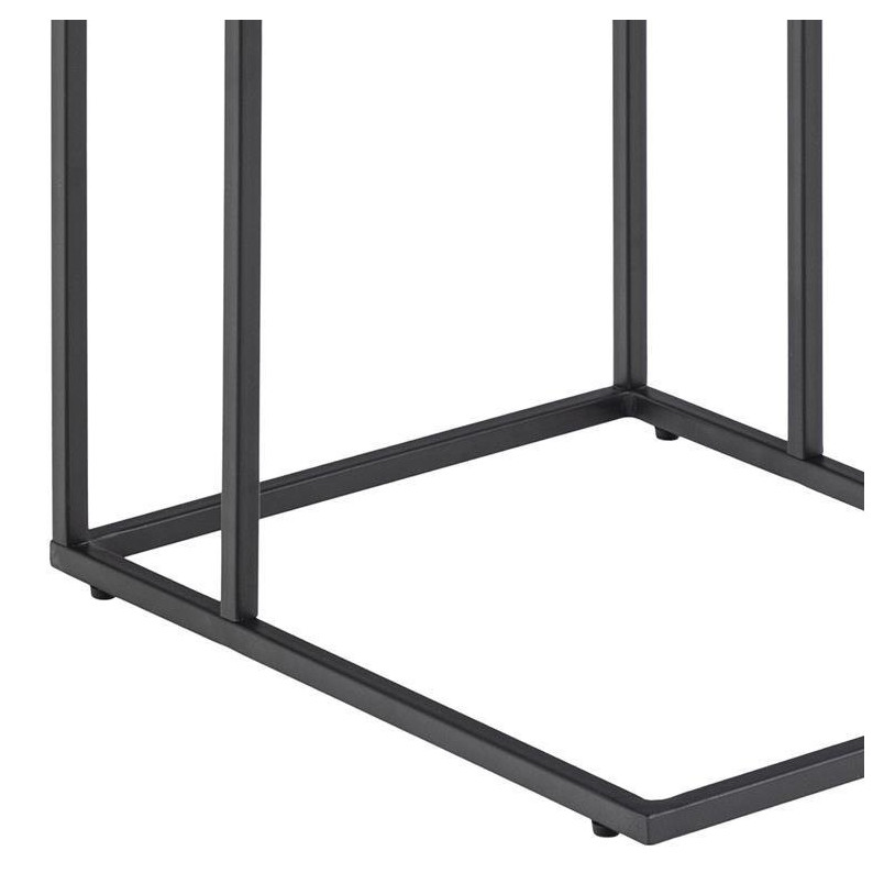 Stolik boczny Infinity Actona | Czarny, 43x35cm - Kup Teraz!