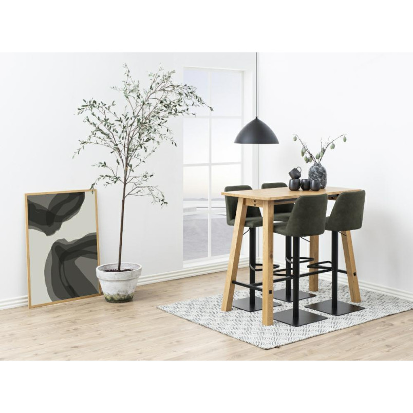 Hoker barowy Actona Avanja - antracytowy, regulowany | Kup online