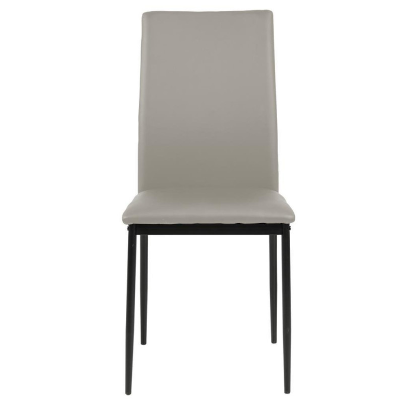 Krzesło Actona Demina PU - Beżowe, Elegancki Design | Sklep z Krzesłami