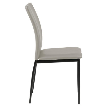 Krzesło Actona Demina PU - Beżowe, Elegancki Design | Sklep z Krzesłami