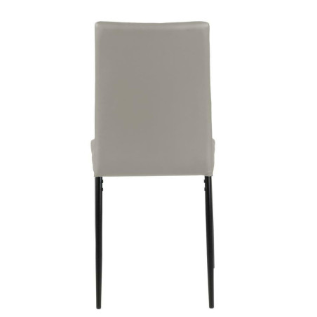 Krzesło Actona Demina PU - Beżowe, Elegancki Design | Sklep z Krzesłami