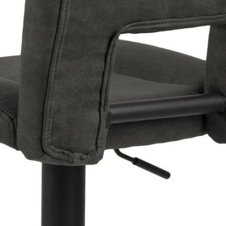 Hoker Actona Sylvia - antracytowy, czarna noga | Komfort i styl