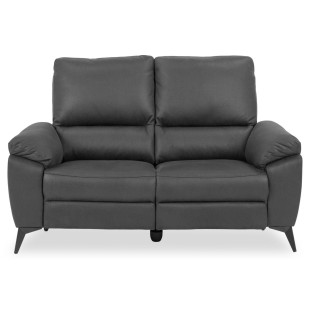 Sofa 2-osobowa rozkładana Actona Rana | Szara, USB, Reg. Oparcie