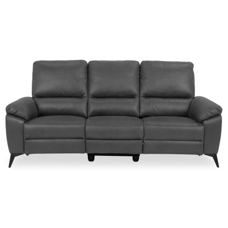 Sofa 3-osobowa rozkładana Actona Rana | Szara, USB, Reg. Oparcie