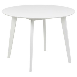 Stół okrągły biały Actona Roxby 105cm - Elegancki design