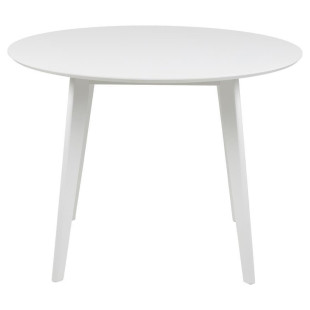Stół okrągły biały Actona Roxby 105cm - Elegancki design