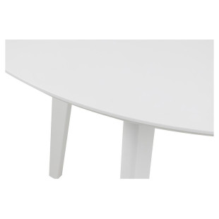 Stół okrągły biały Actona Roxby 105cm - Elegancki design