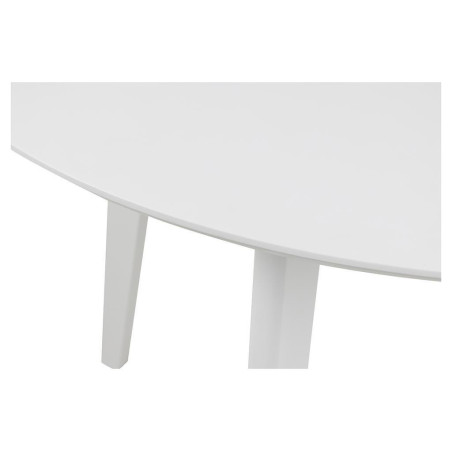 Stół okrągły biały Actona Roxby 105cm - Elegancki design