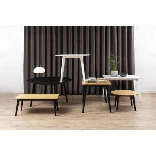Stół okrągły biały Actona Roxby 105cm - Elegancki design