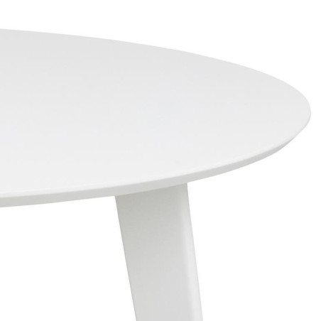 Stół okrągły biały Actona Roxby 105cm - Elegancki design