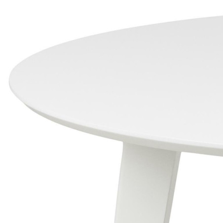Stół okrągły biały Actona Roxby 105cm - Elegancki design