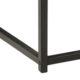 Stolik kawowy loft Actona Gila | Dąb dziki / Czarny | 120x60cm