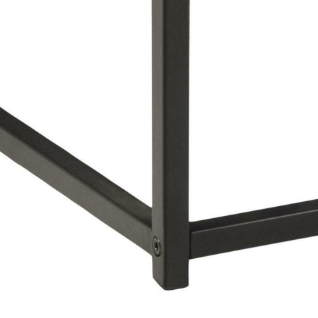 Stolik kawowy loft Actona Gila | Dąb dziki / Czarny | 120x60cm