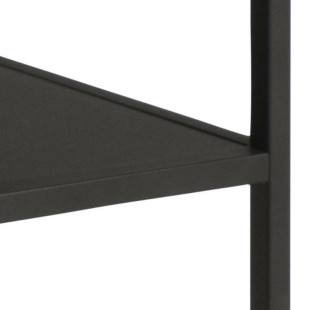 Stolik kawowy loft Actona Gila | Dąb dziki / Czarny | 120x60cm