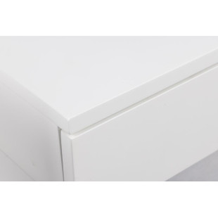 Szafka nocna Actona Ashlan II biała | 40cm | Styl Loft