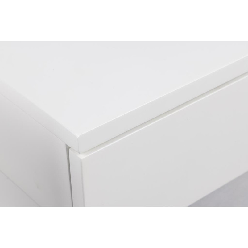 Szafka nocna Actona Ashlan II biała | 40cm | Styl Loft