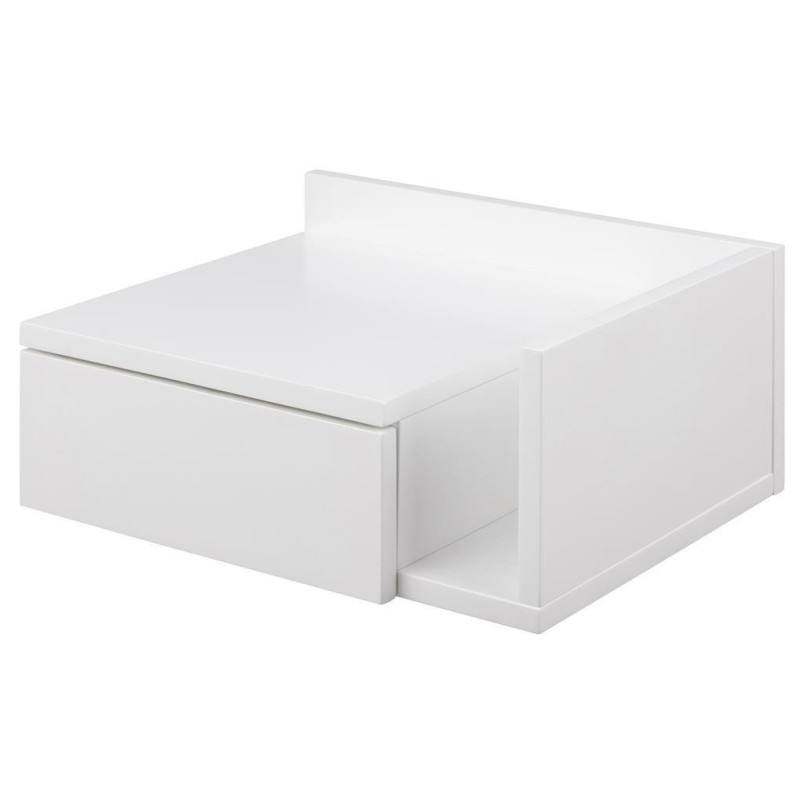 Szafka nocna Actona Ashlan II biała | 40cm | Styl Loft