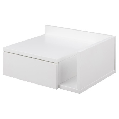 Szafka nocna Actona Ashlan II biała | 40cm | Styl Loft