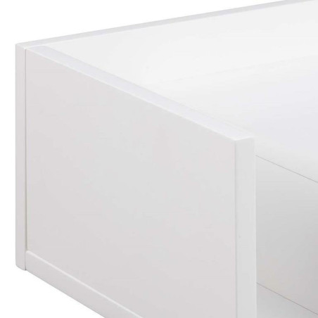 Szafka nocna Actona Ashlan II biała | 40cm | Styl Loft