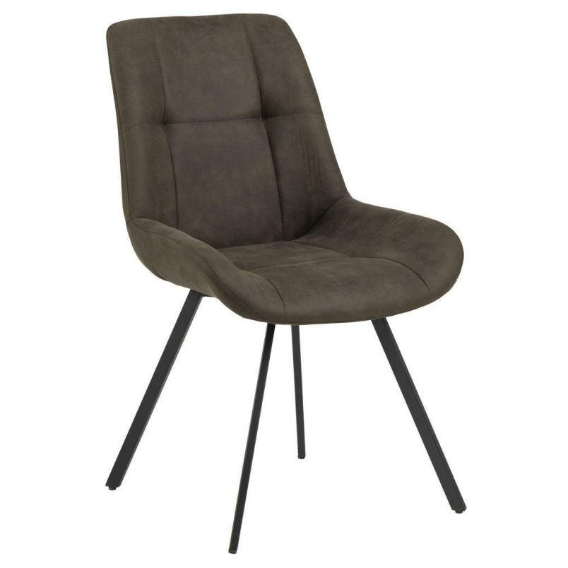 Krzesło Waylor antracytowe Actona | Elegancki design i komfort