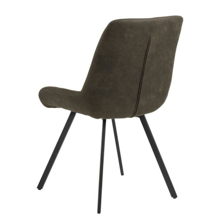 Krzesło Waylor antracytowe Actona | Elegancki design i komfort