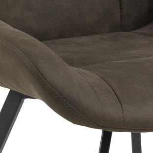 Krzesło Waylor antracytowe Actona | Elegancki design i komfort
