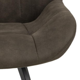 Krzesło Waylor antracytowe Actona | Elegancki design i komfort