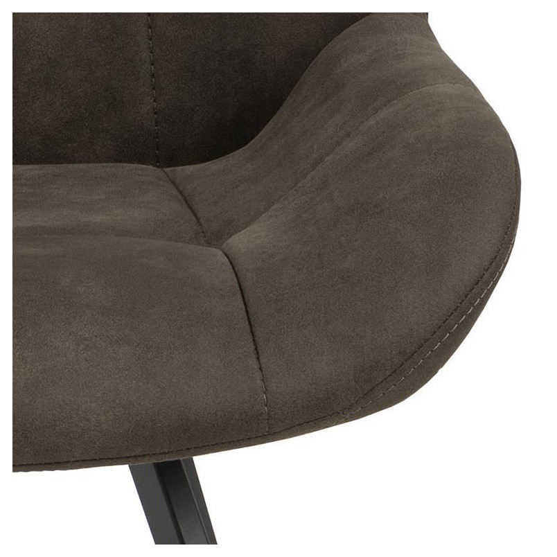Krzesło Waylor antracytowe Actona | Elegancki design i komfort