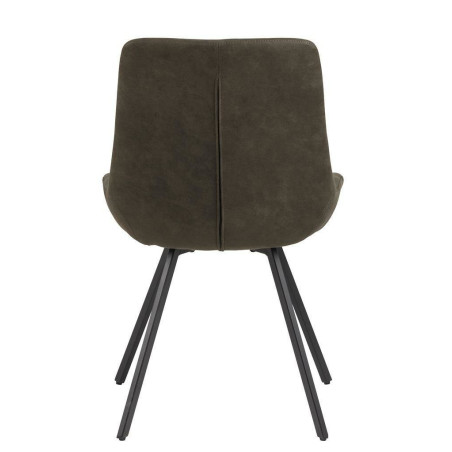 Krzesło Waylor antracytowe Actona | Elegancki design i komfort