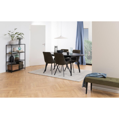 Krzesło Waylor antracytowe Actona | Elegancki design i komfort