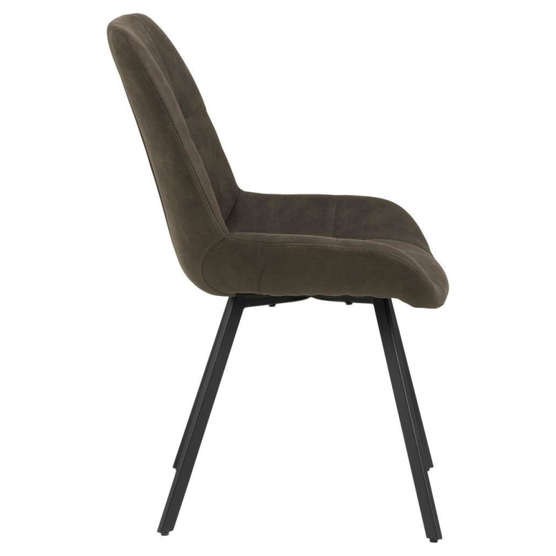 Krzesło Waylor antracytowe Actona | Elegancki design i komfort