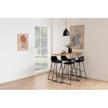 Krzesło barowe Actona Tina - Stylowy design i trwałość