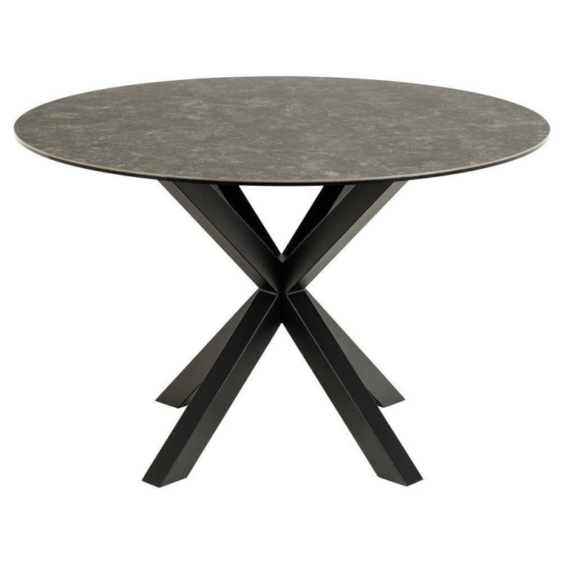 Stół Actona Heaven - Okrągły, Czarny Marmur, 119cm | Kup Teraz!