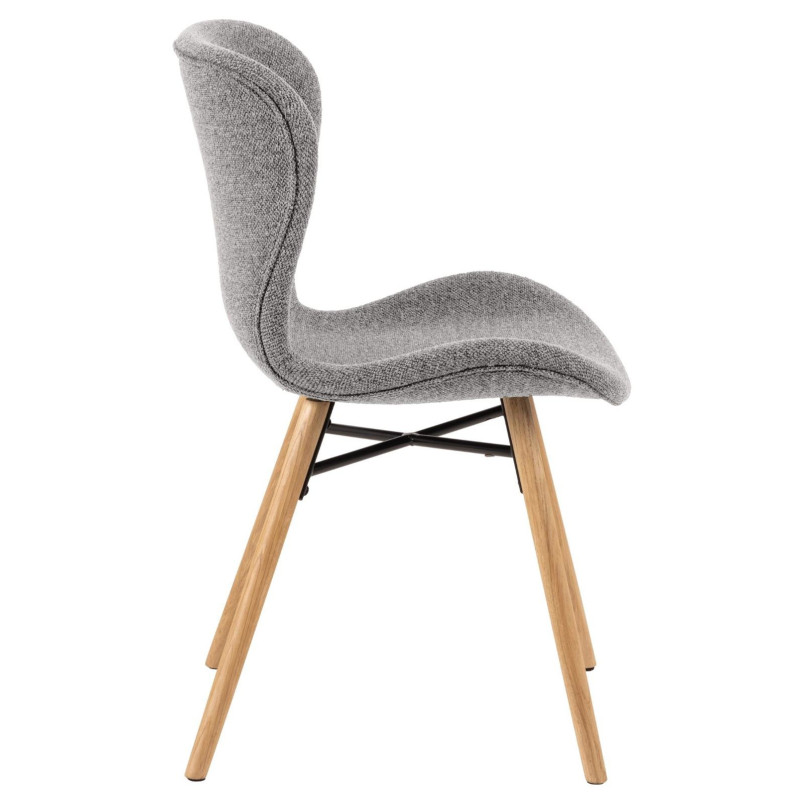 Krzesło Actona Batilda Monza 120 Szary - Stylowy Design