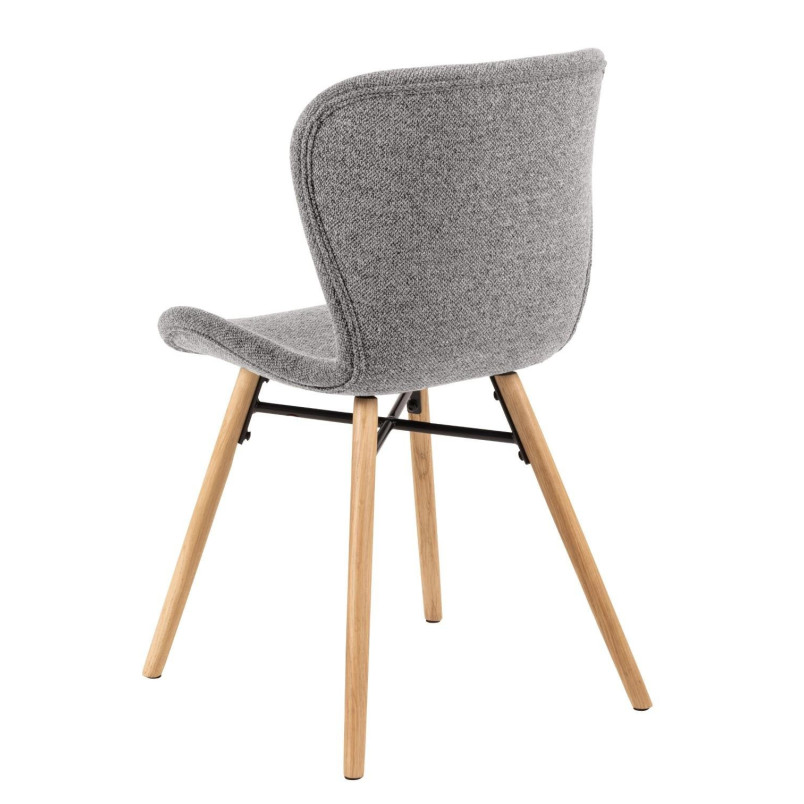 Krzesło Actona Batilda Monza 120 Szary - Stylowy Design
