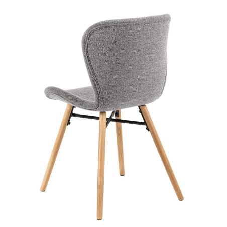 Krzesło Actona Batilda Monza 120 Szary - Stylowy Design