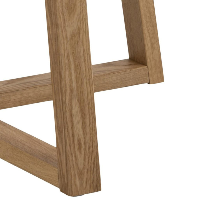 Stół okrągły Actona Malika | Fornirowany dąb 120cm