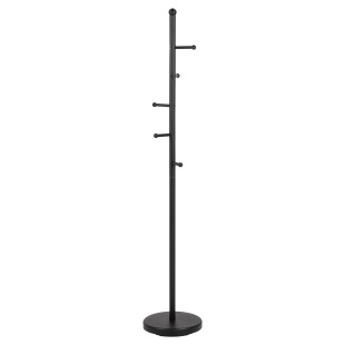 Wieszak stojący Actona Aspen 170cm czarny - Elegancki design