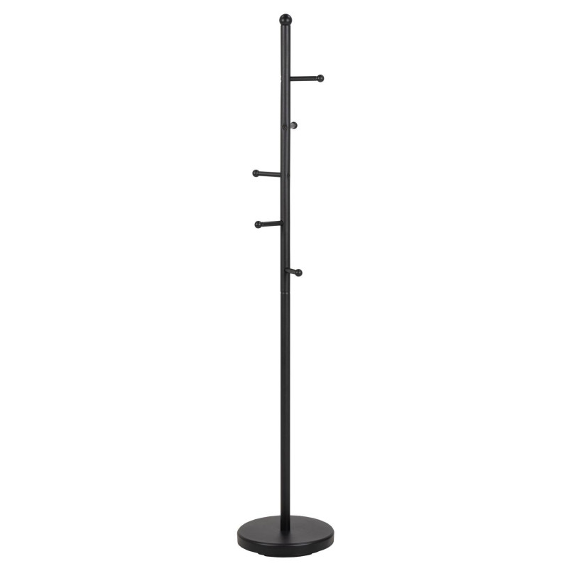 Wieszak stojący Actona Aspen 170cm czarny - Elegancki design