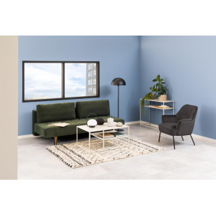 Sofa rozkładana Blain Actona | Zielona, 200cm | Komfort i styl