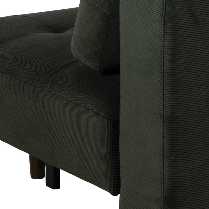 Sofa rozkładana Blain Actona | Zielona, 200cm | Komfort i styl