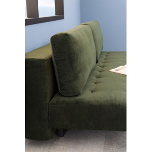 Sofa rozkładana Blain Actona | Zielona, 200cm | Komfort i styl